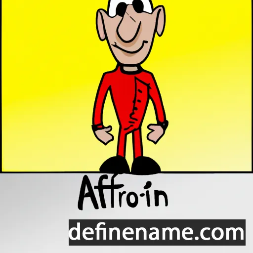 cartoon of the name Arnljoth