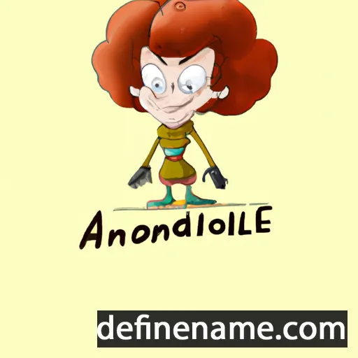 cartoon of the name Arnoldine