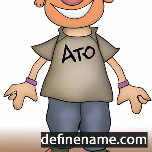 cartoon of the name Arnon