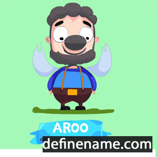 cartoon of the name Arnrós