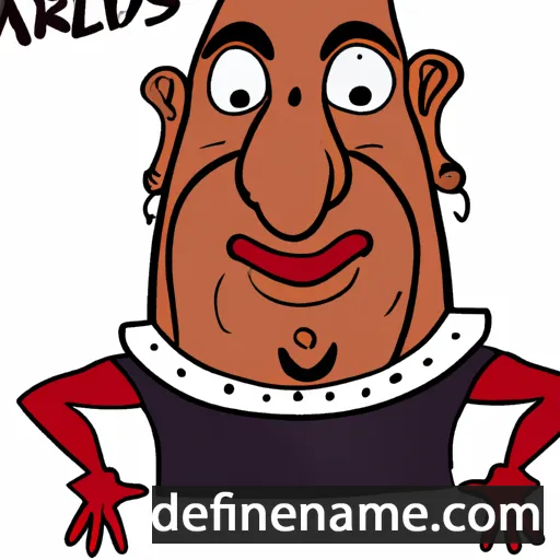 cartoon of the name Aroldis