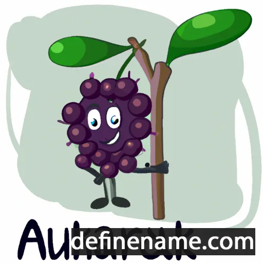 cartoon of the name Aronia