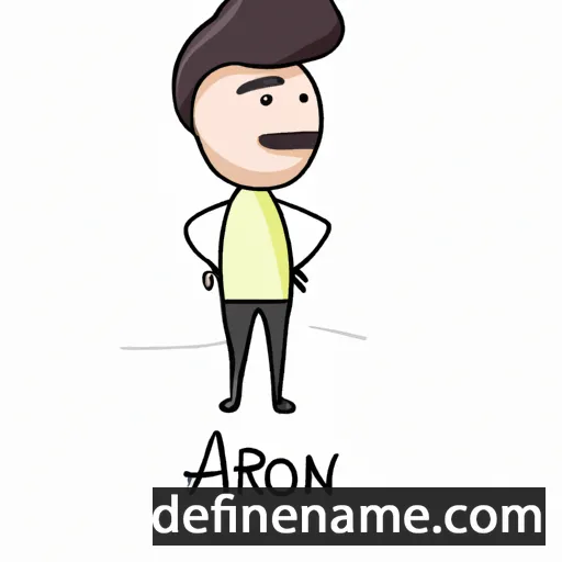 cartoon of the name Aronni