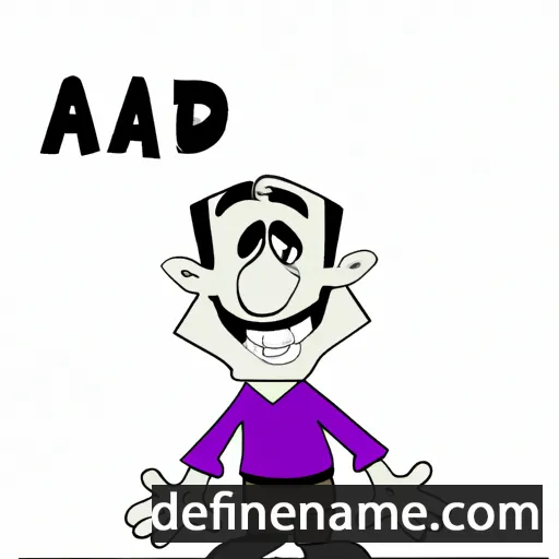 cartoon of the name Arpad