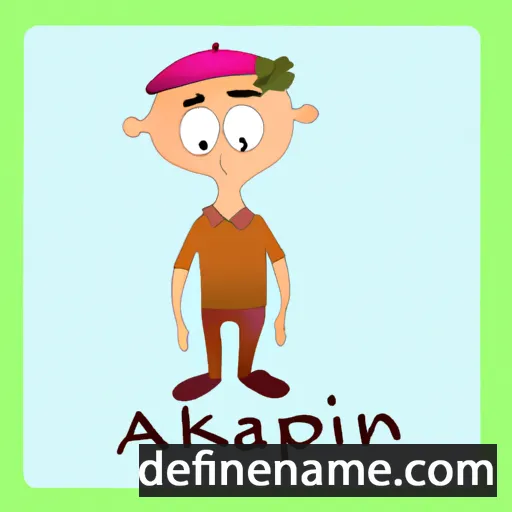 cartoon of the name Arpenik