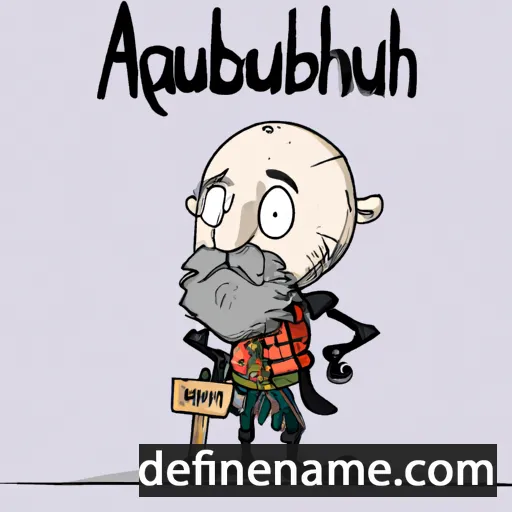 cartoon of the name Arquimbald