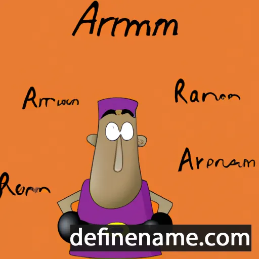 Arroman cartoon