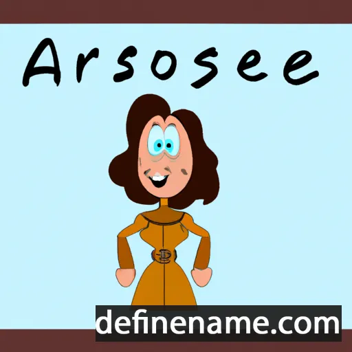 cartoon of the name Arrosane