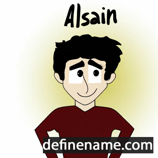 cartoon of the name Arsalan