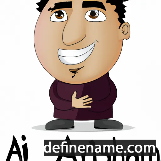 cartoon of the name Arsham