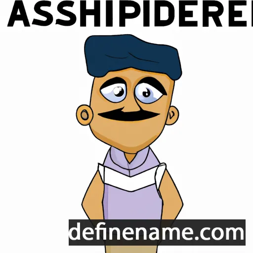 cartoon of the name Arshdeep