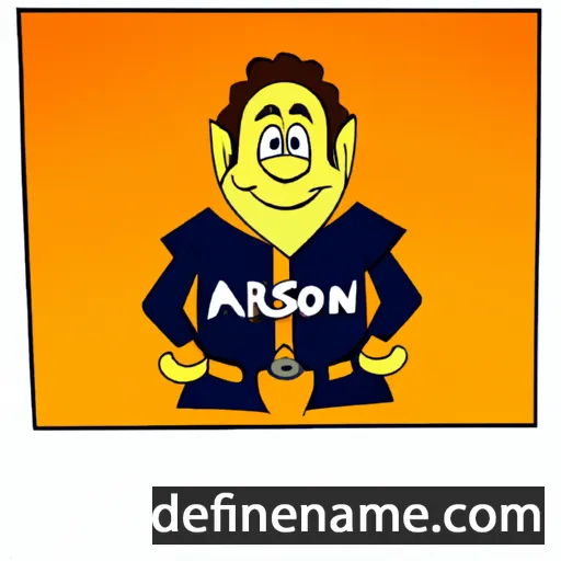 cartoon of the name Arslon