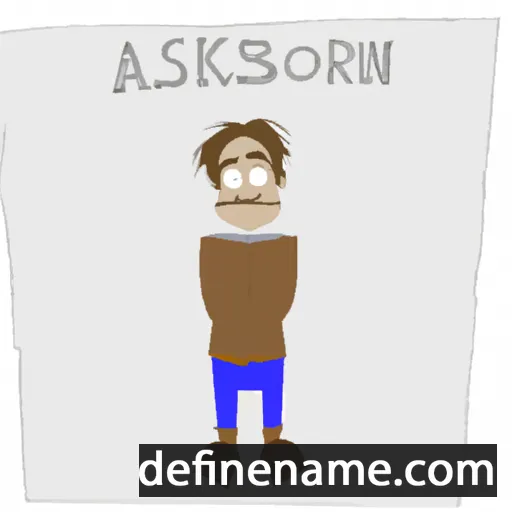 cartoon of the name Arslonbek