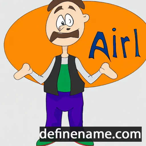 cartoon of the name Artal