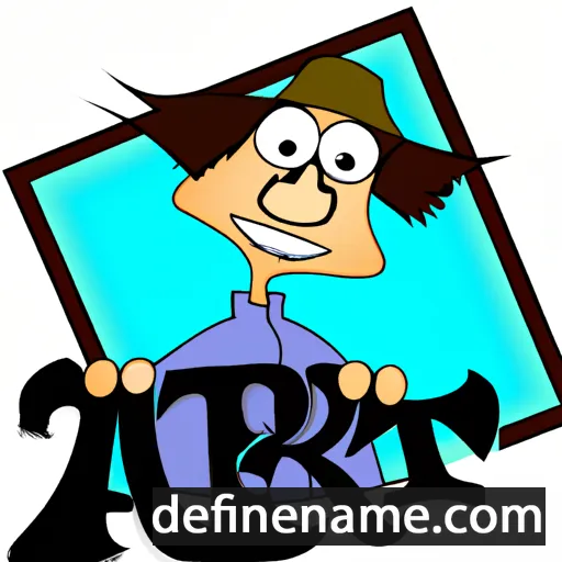 cartoon of the name Artek