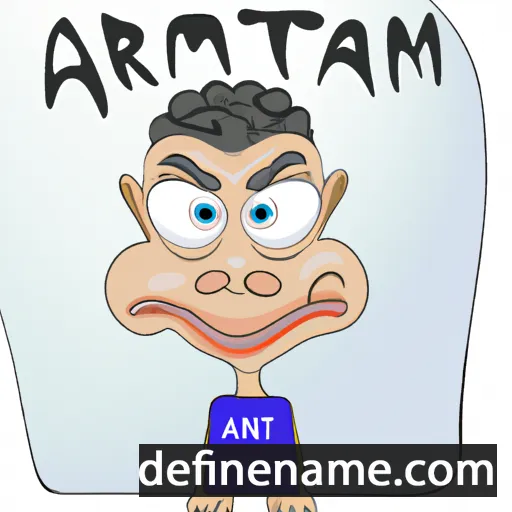 cartoon of the name Artemi