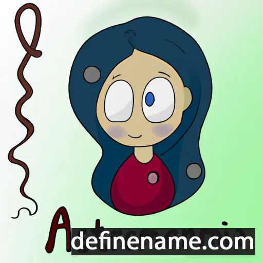 cartoon of the name Artemia