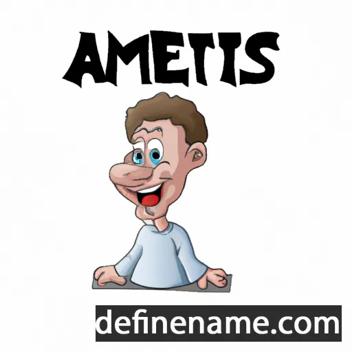 cartoon of the name Artemijs