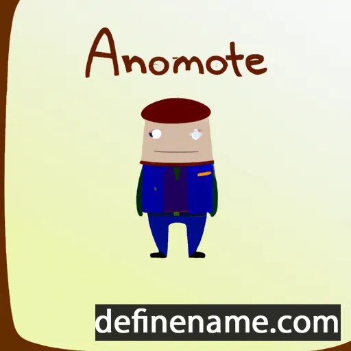 cartoon of the name Artemone