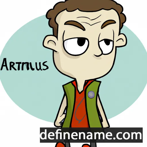 cartoon of the name Artemus