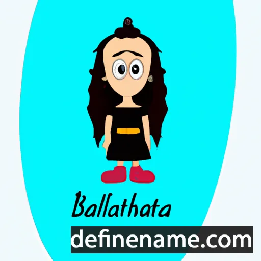 cartoon of the name Bláthnat