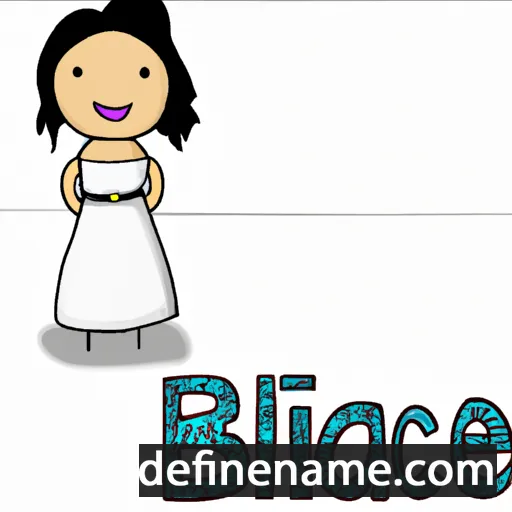 Blanca cartoon