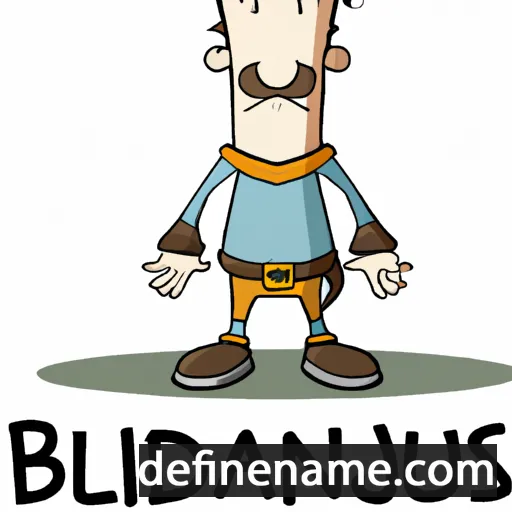 cartoon of the name Blandinus