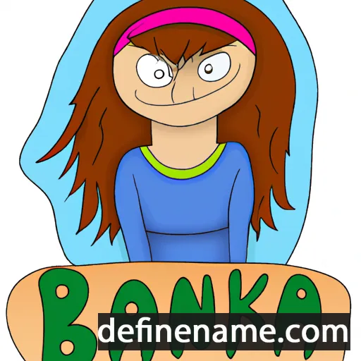 cartoon of the name Blanka