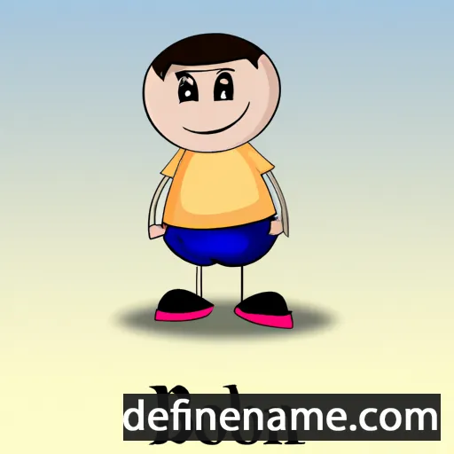 cartoon of the name Boban