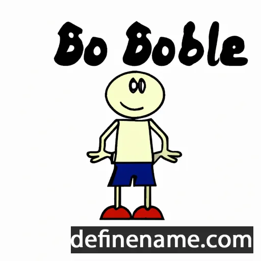 cartoon of the name Bobbie