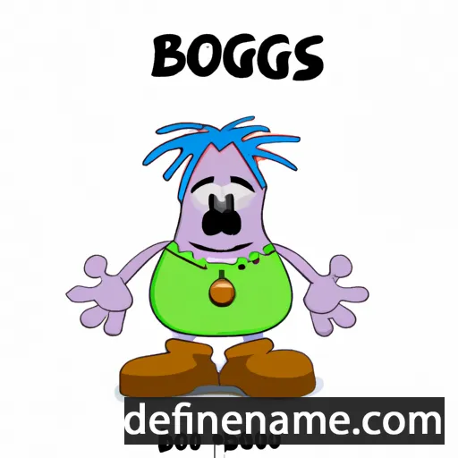 cartoon of the name Boghos