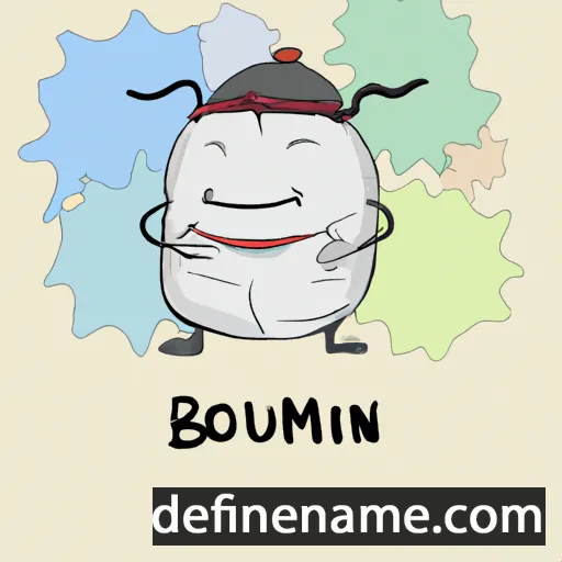 cartoon of the name Bogumil