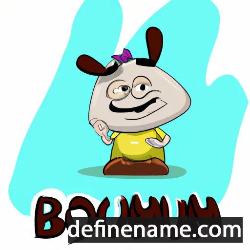 cartoon of the name Bogumir