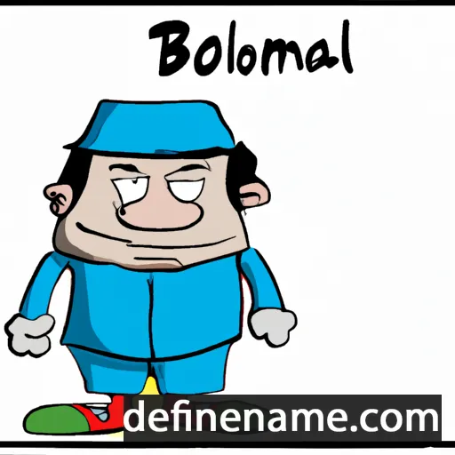 cartoon of the name Bomilcar