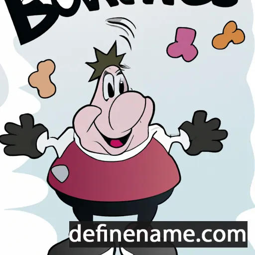 cartoon of the name Bonitus