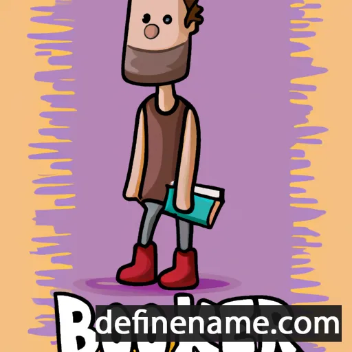 cartoon of the name Booker