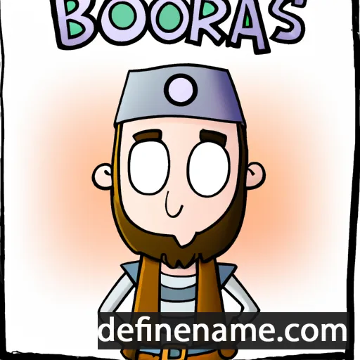 cartoon of the name Boreas