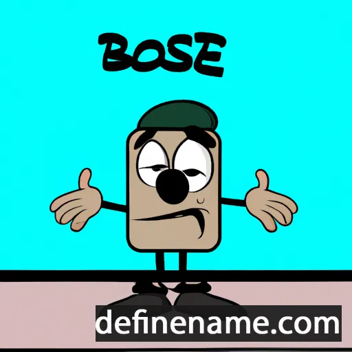 Bosede cartoon