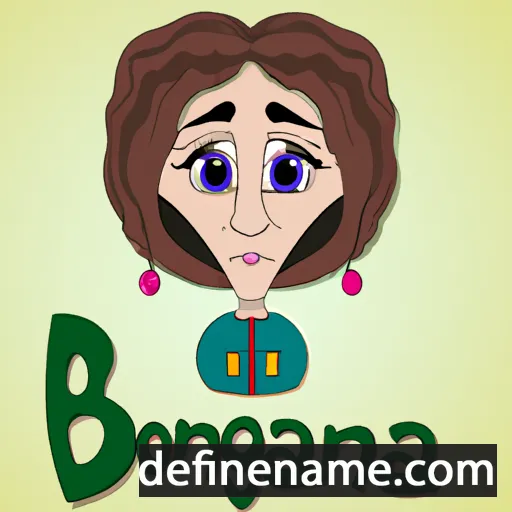 cartoon of the name Bozhena