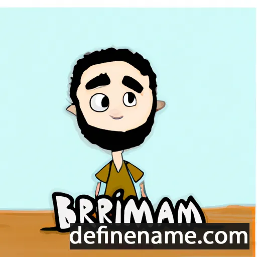 Brahim cartoon