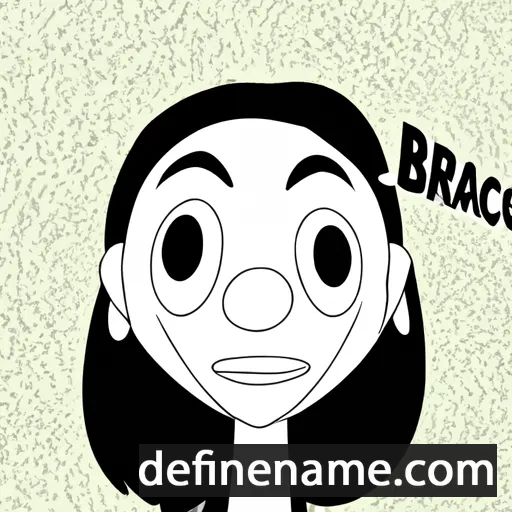 cartoon of the name Branca