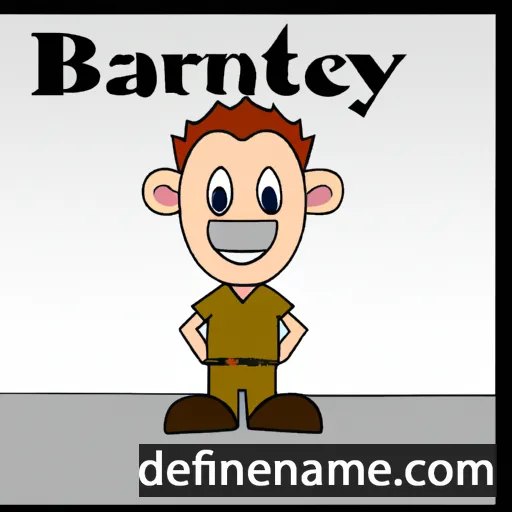 cartoon of the name Brantley