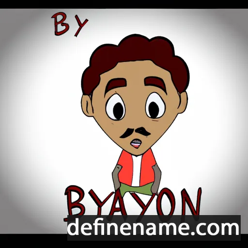 cartoon of the name Braylon