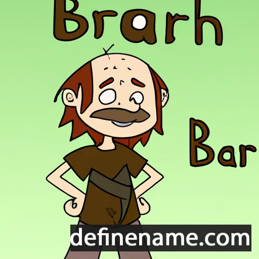 cartoon of the name Briar