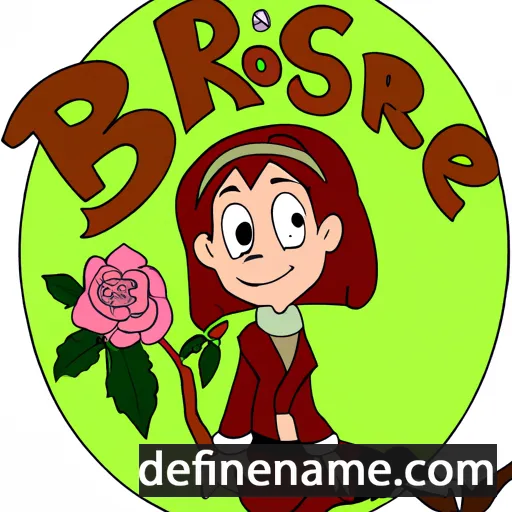 cartoon of the name Briar Rose