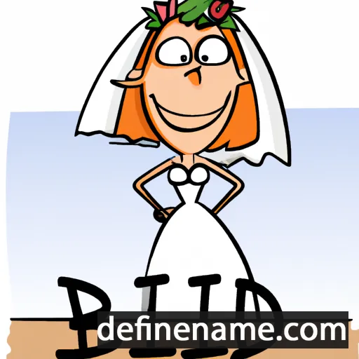 Bride cartoon