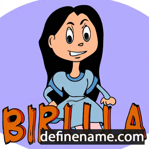 Briella cartoon