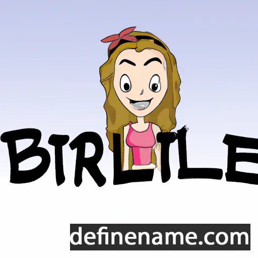 Brielle cartoon