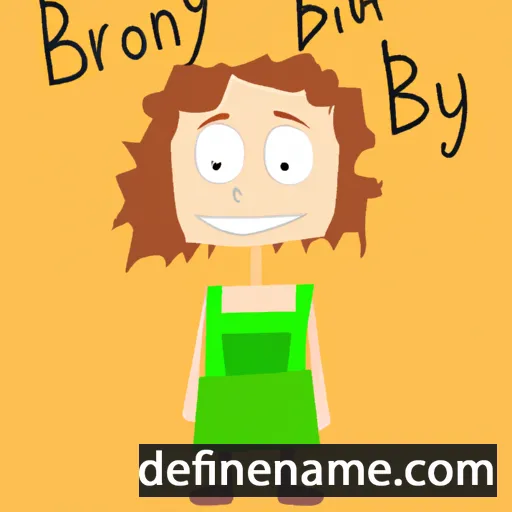 Briony cartoon