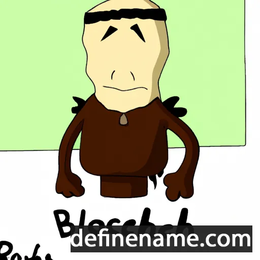 cartoon of the name Brochfael